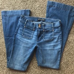 EEUC Express flare jeans, size 12 L long